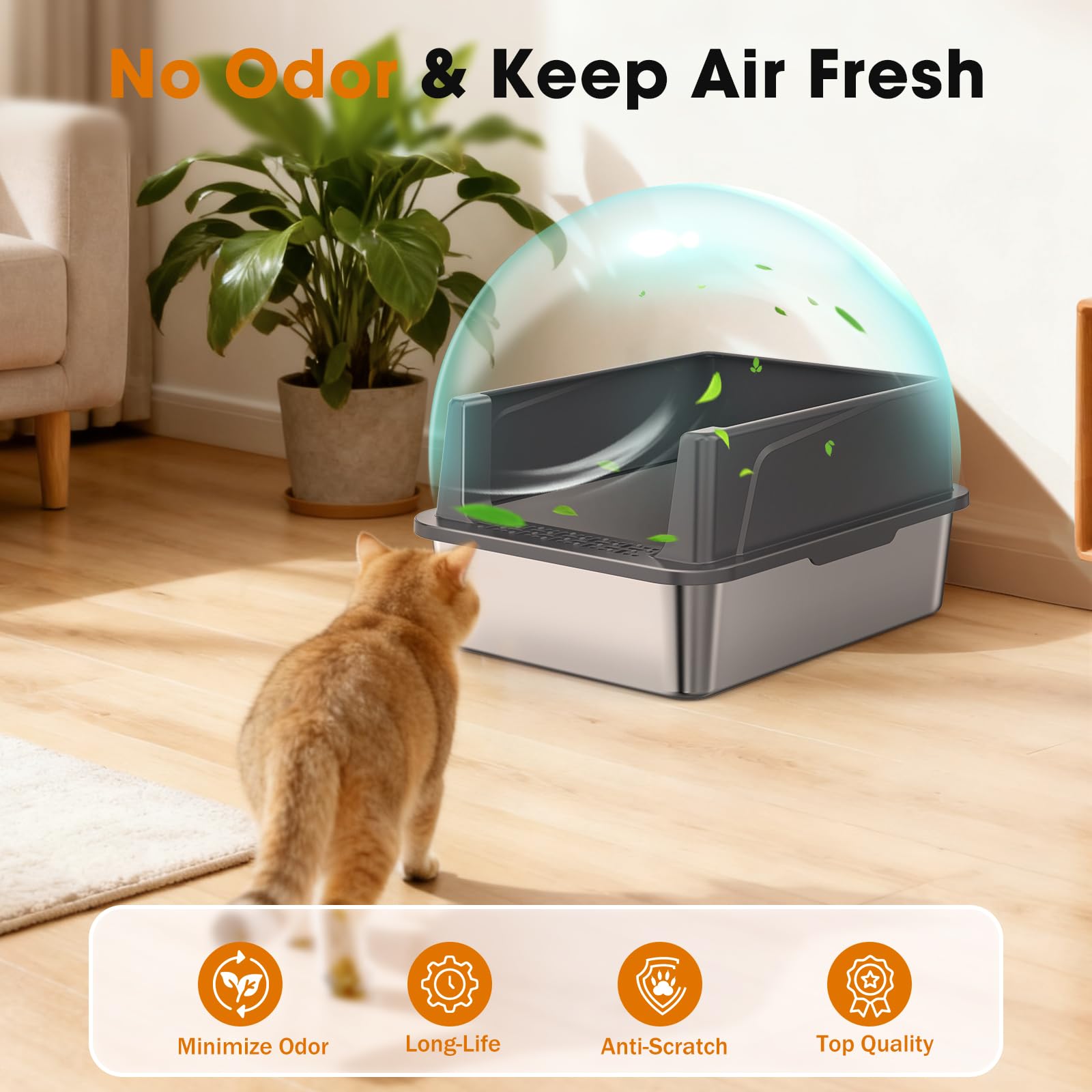 MIXJOY non-stick bottom for quick, easy cleaning