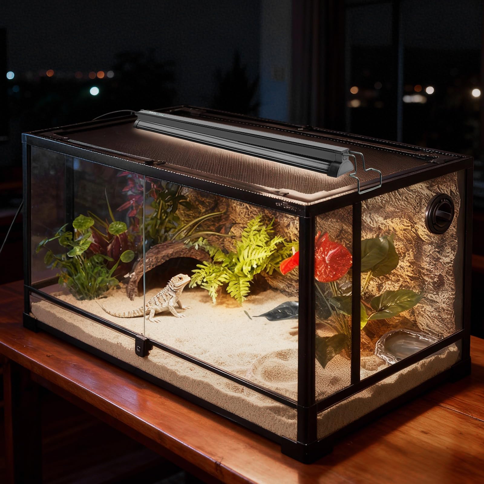 MIXJOY Protective end caps enhance safety in terrariums and cabinets