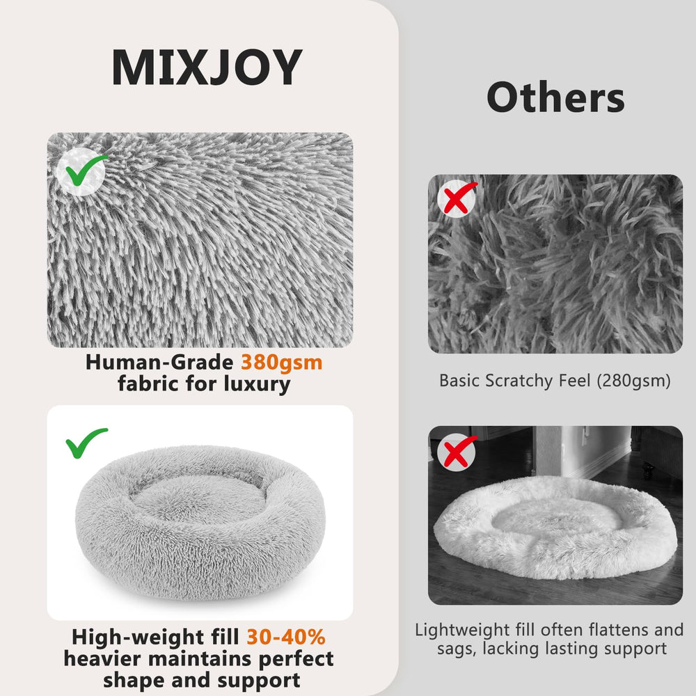 MIXJOY washable pet bed designed for easy machine washing