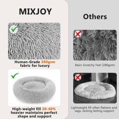 MIXJOY washable pet bed designed for easy machine washing