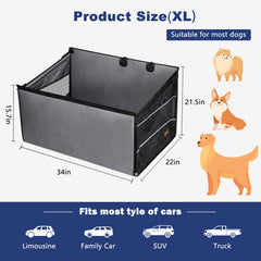 MIXJOY XL dog safety belt keeps your pet secure during travel.