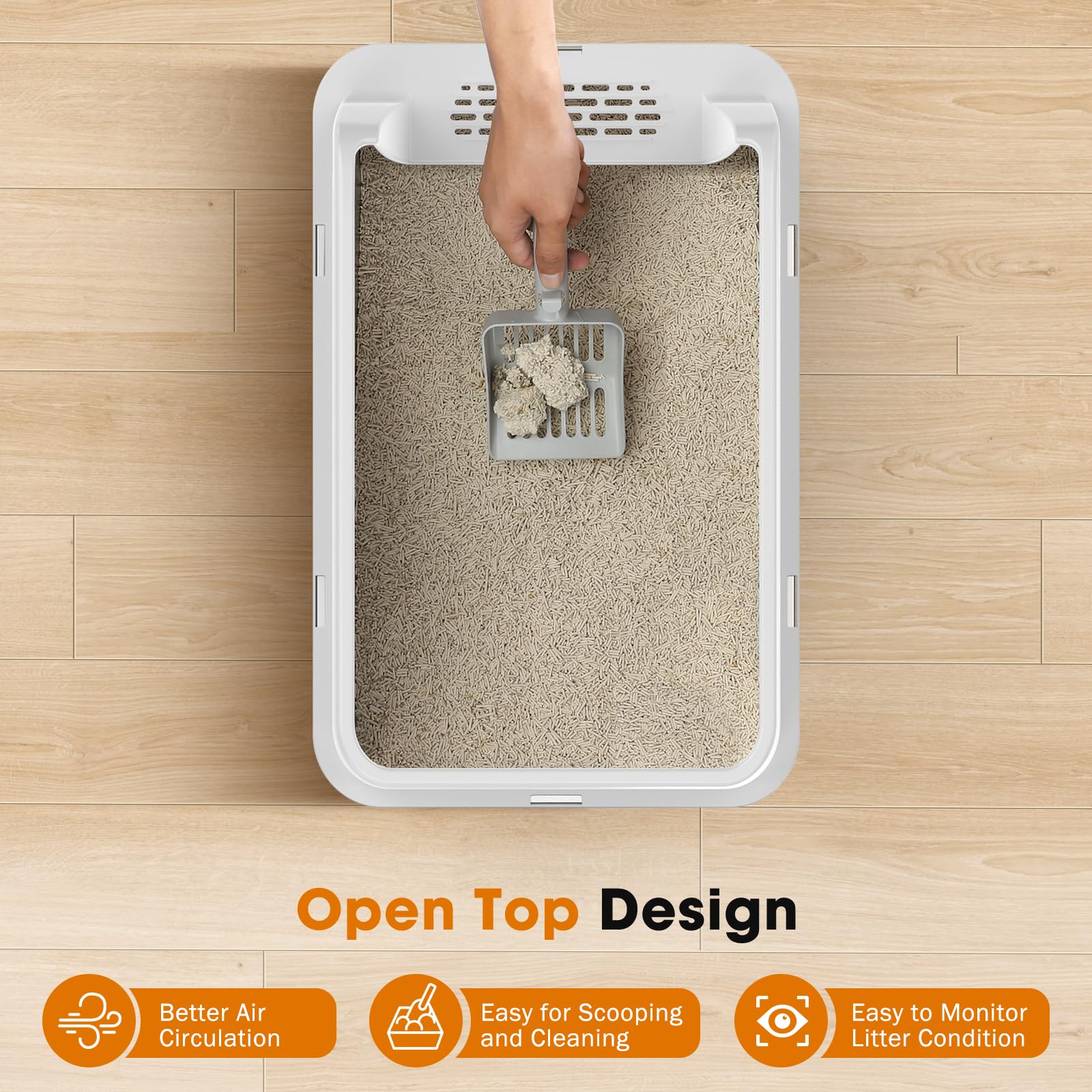MIXJOY XL capacity up to 37L supports longer intervals between changes.