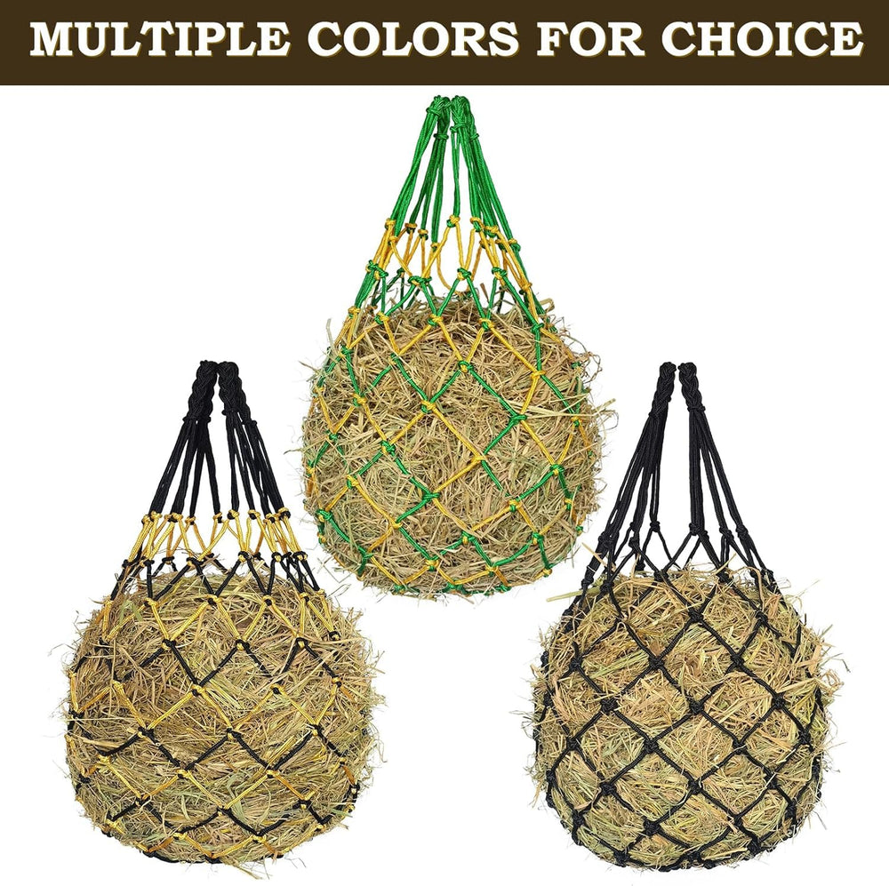 MIYABALA hay net suitable for stable, paddock, and turnout settings.