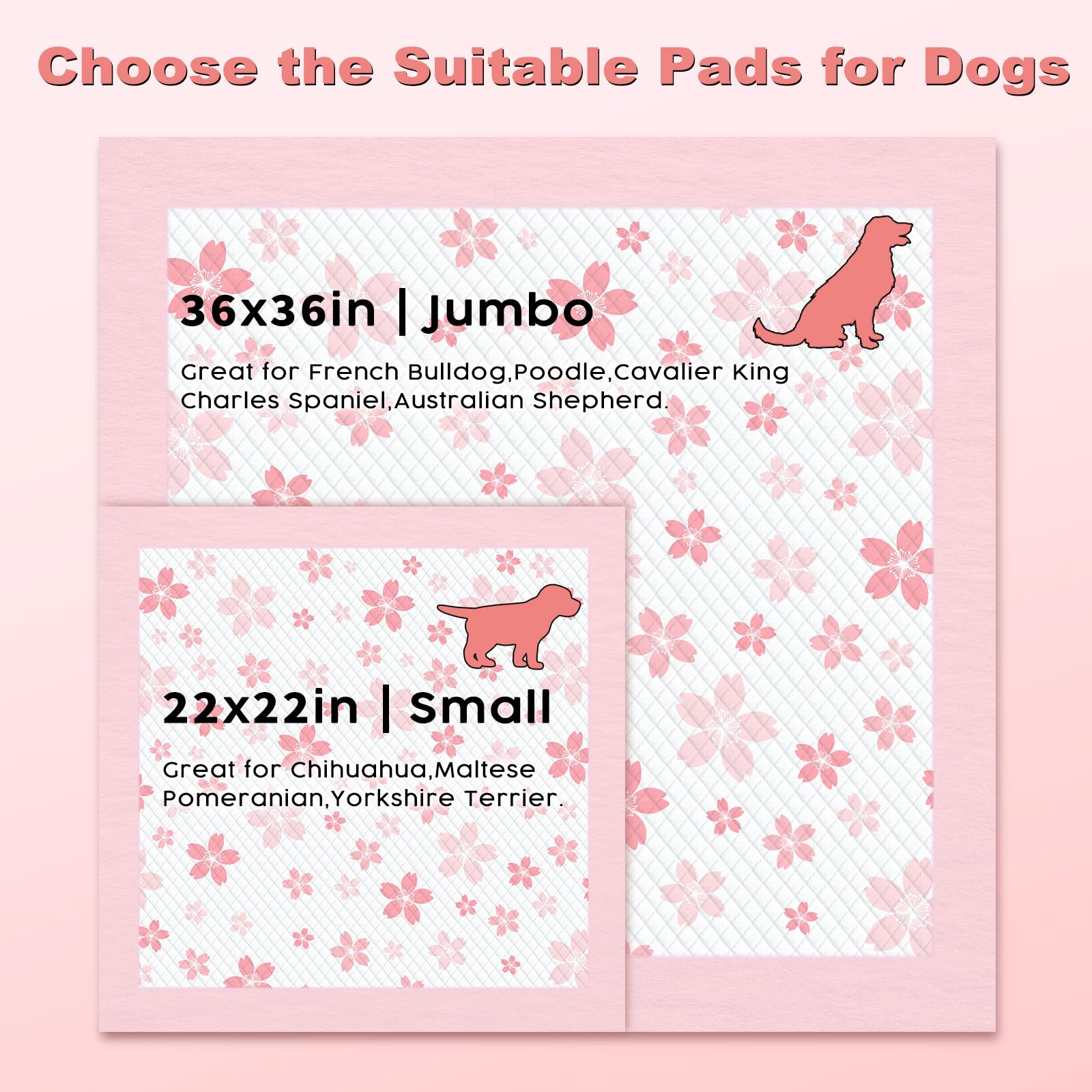 MIZOK six-layer puppy pad showing strong absorption core