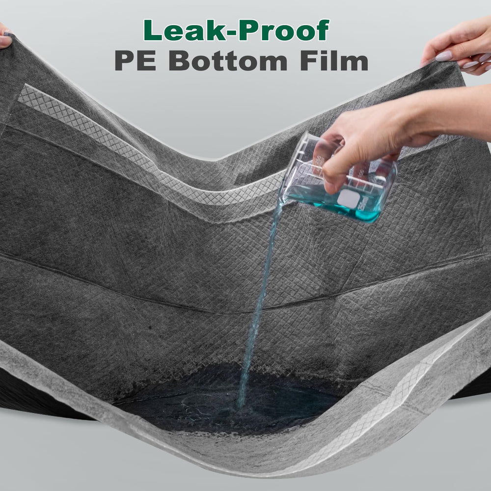 MIZOK Charcoal pee pad display of pheromone attractant aiding training