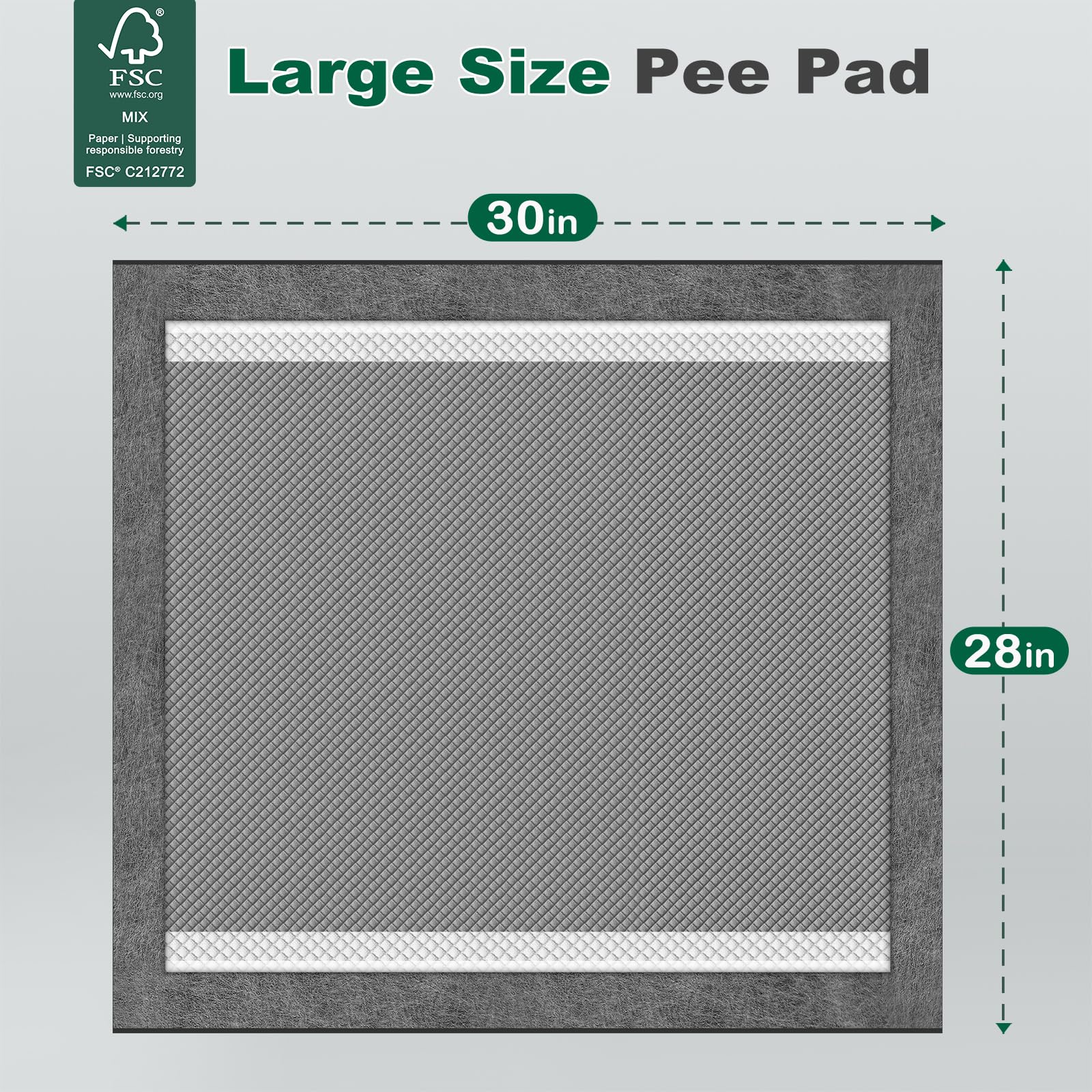 MIZOK quick-dry surface helps minimize wet paw prints indoors.