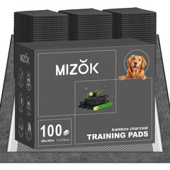 MIZOK pee pad featuring charcoal odor-control for fresher rooms