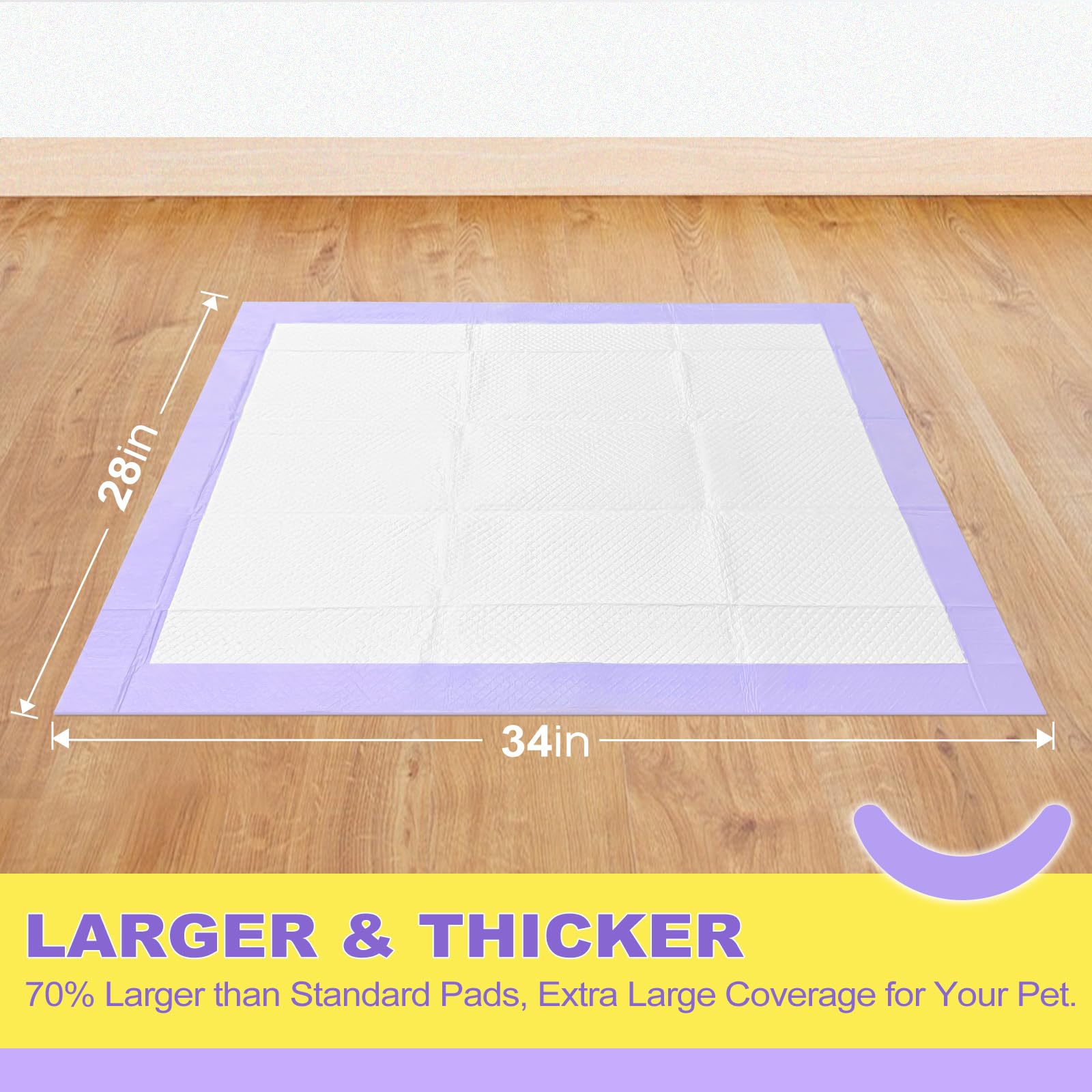 MIZOK 3D diamond quilted surface helps minimize wet footprints.