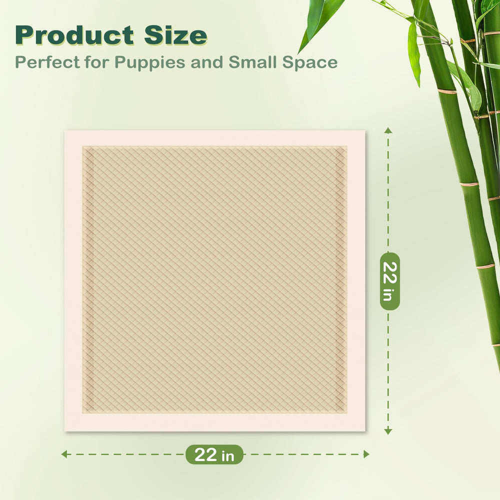 MIZOK puppy pads discreet packaging in color-box box