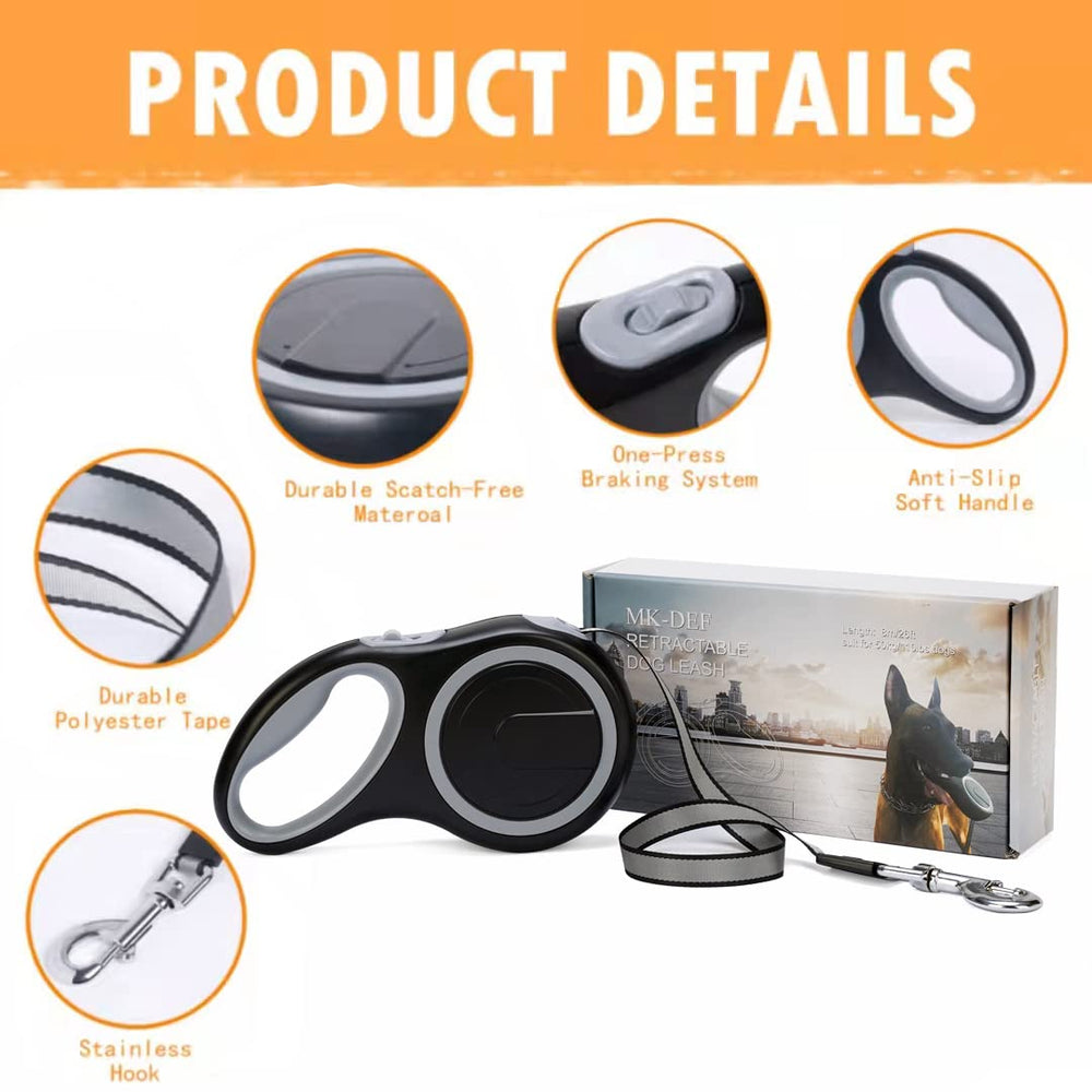 MK-DEF 26ft nylon tape delivers durable, long reach.