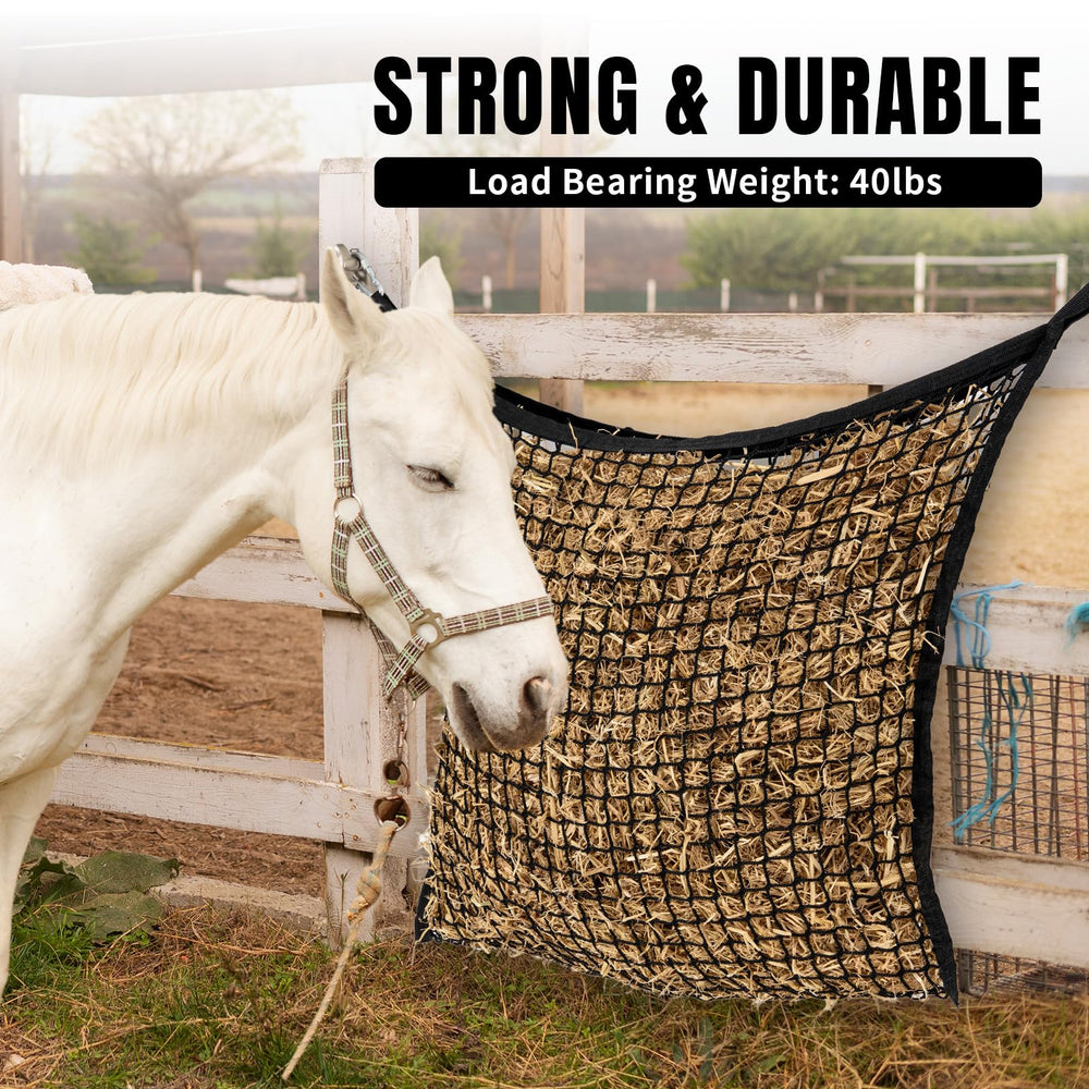 MKO SHUN durable polyester hay net resists weather and long-term wear.
