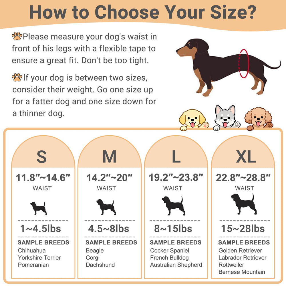 Mkono dog diaper with absorbent pad interior offers extra comfort and protection.