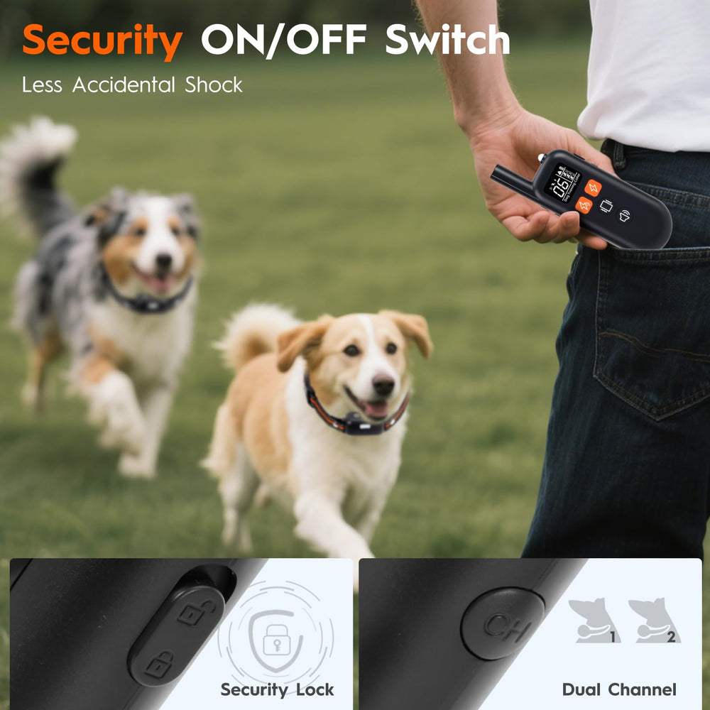 MKZ Shock Collar used outdoors for reliable training during daily activities.