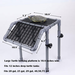 MLONDHSU adjustable height settings to fit different tanks and species.