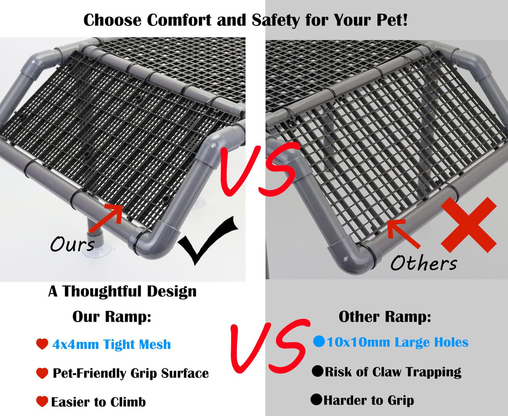 MLONDHSU PVC frame and legs offer rugged, long-lasting support for big turtles.