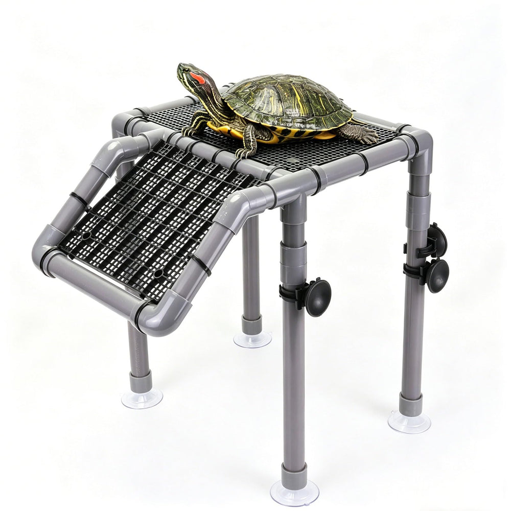 MLONDHSU stable turtle dock provides a reliable turtle tank accessory.