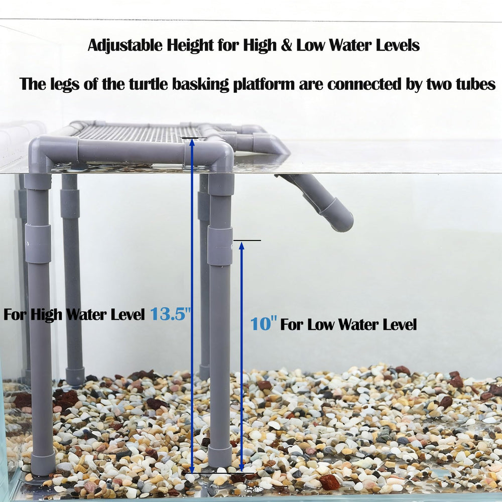 MLONDHSU suction cups secure the dock for active turtles.