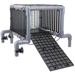 MLONDHSU Turtle Basking Platform Dock ramp detail emphasizes gentle slope