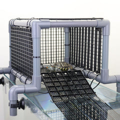 MLONDHSU Turtle Basking Platform Dock side view highlights stable elevated platform