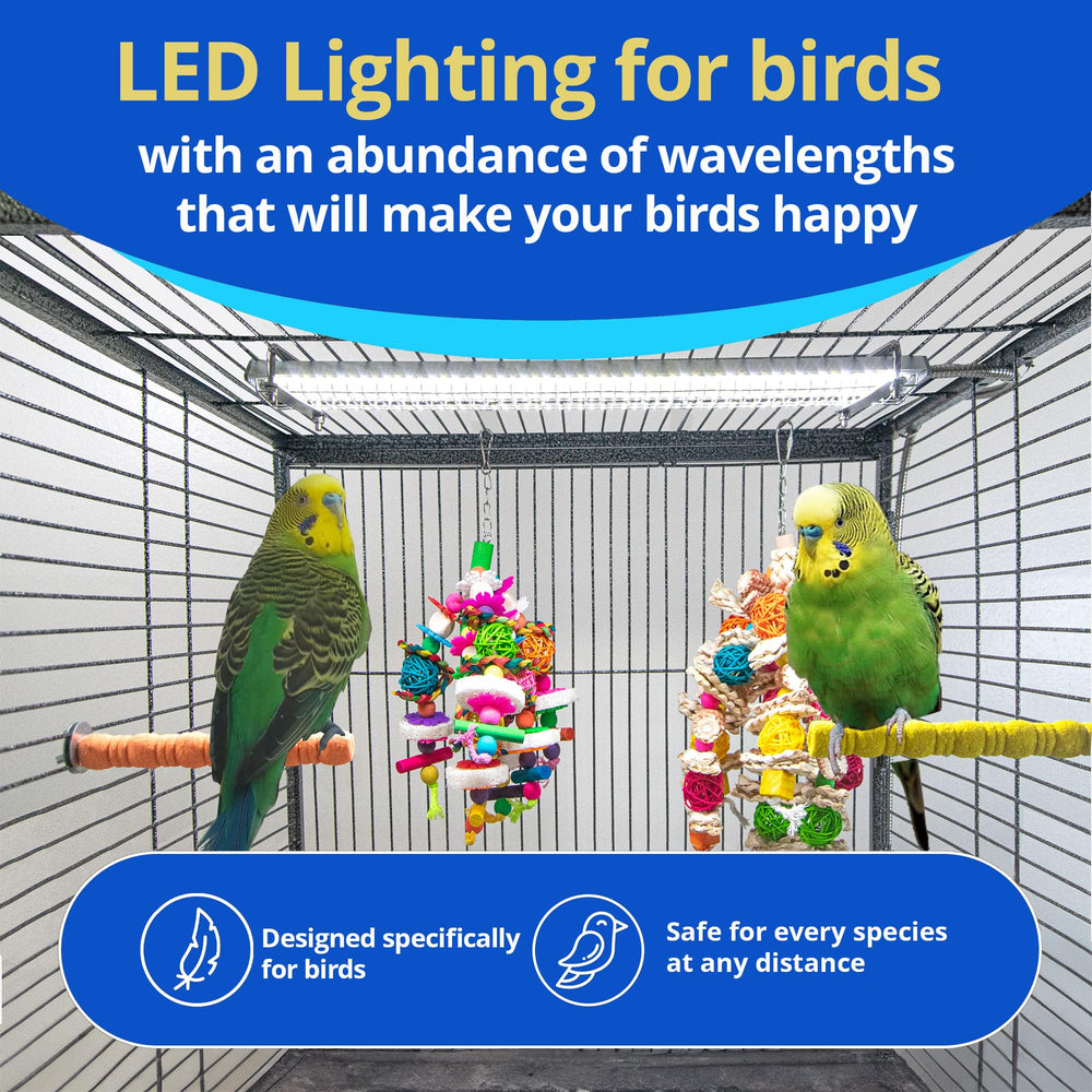 Power supply and cable ties included for easy setup.