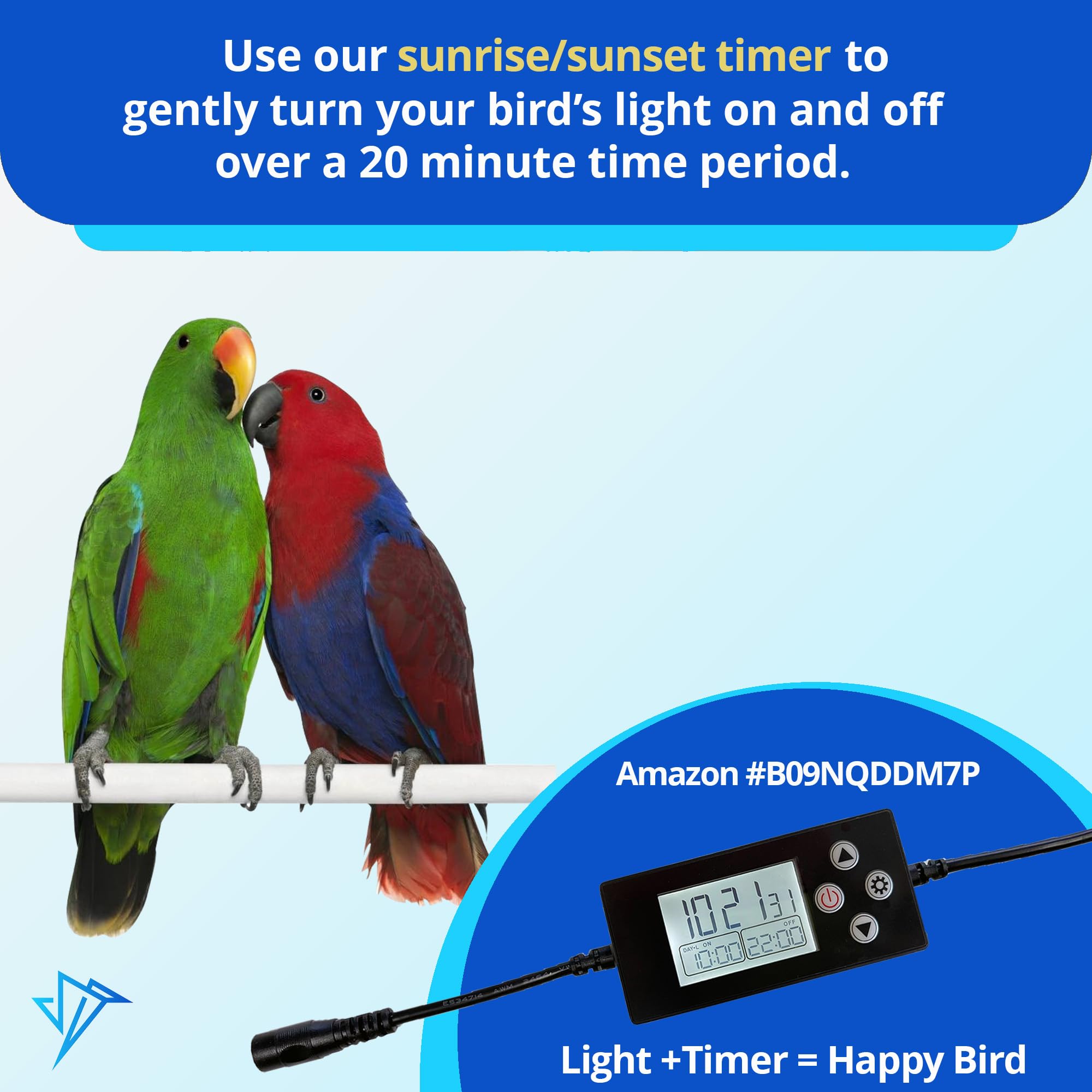 Water-resistant HappyBird housing designed for easy cleaning and daily use.