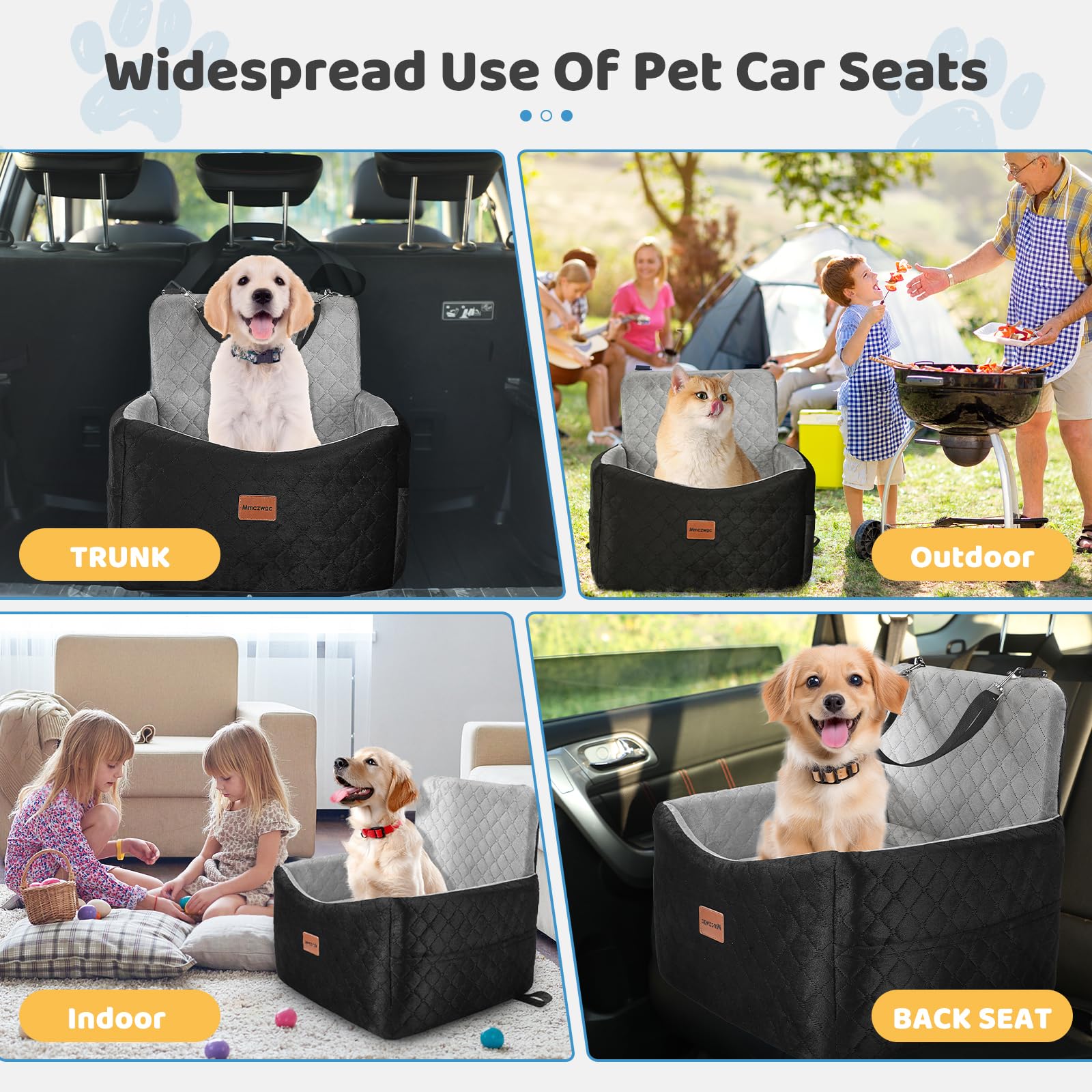 Mmczwgc anti-slip bottom design prevents shifting on car seats.