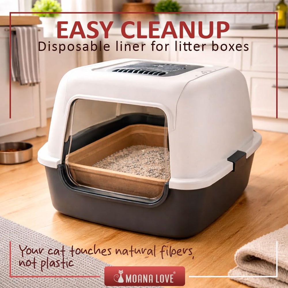 No plastic liner required for simple, hygienic setup.
