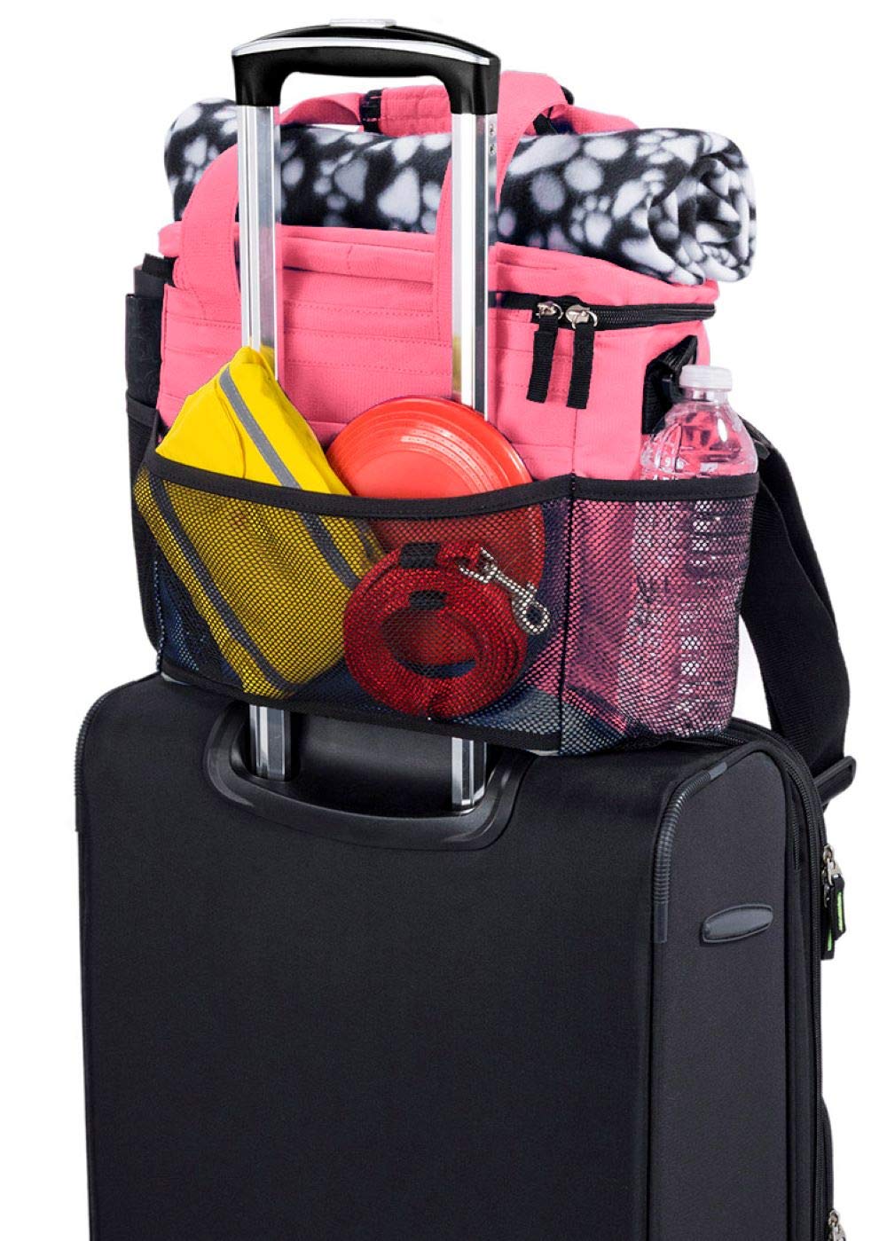 Mobile Dog Gear Week Away bag side mesh pockets for extra storage