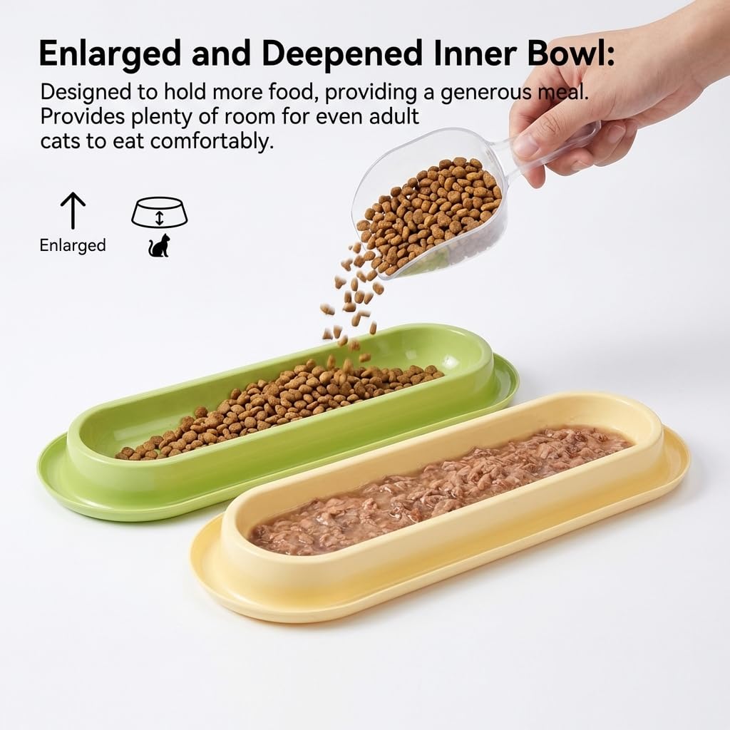 MOCHENG HUA large-capacity bowls keep multiple meals ready for pets.