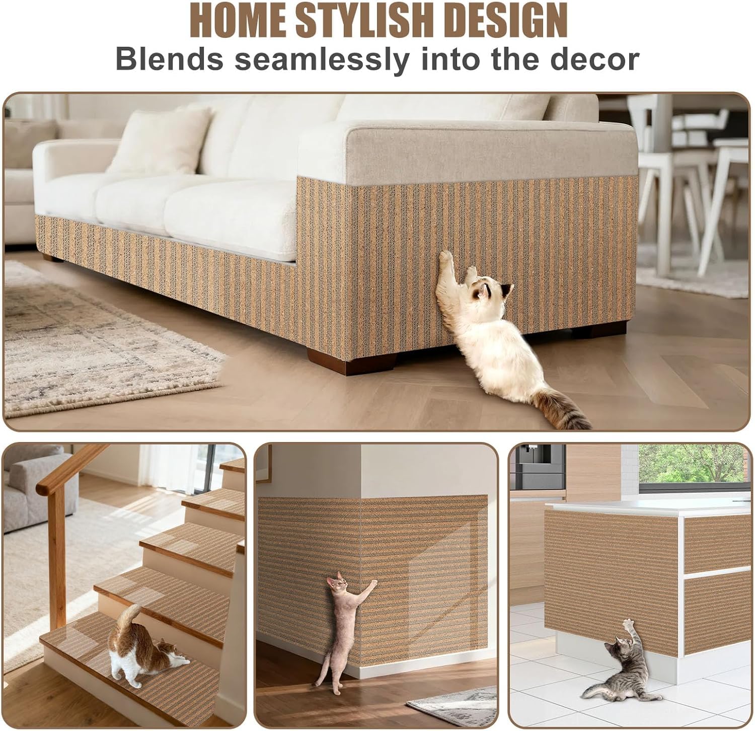 Mocherpion eco-friendly cork material supports sustainable choices for pet items.