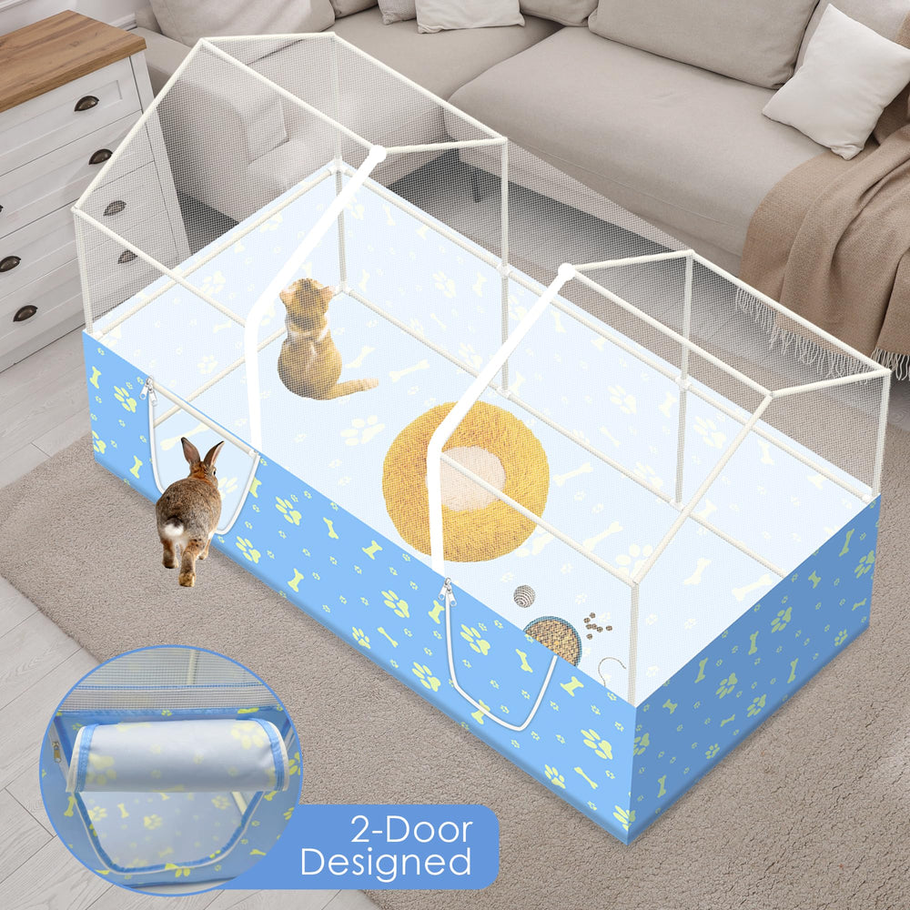 MODESLAB dual-zip doors ensure smooth access for pets and caretakers.