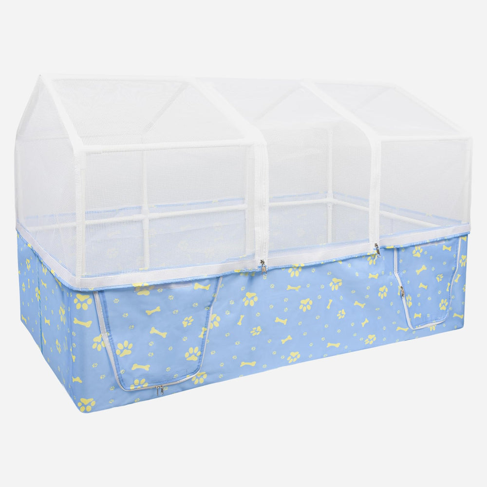 MODESLAB indoor-outdoor ready enclosure adapts to various living spaces.