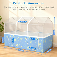 MODESLAB playpen doors three entry highlights easy pet access and cleaning.