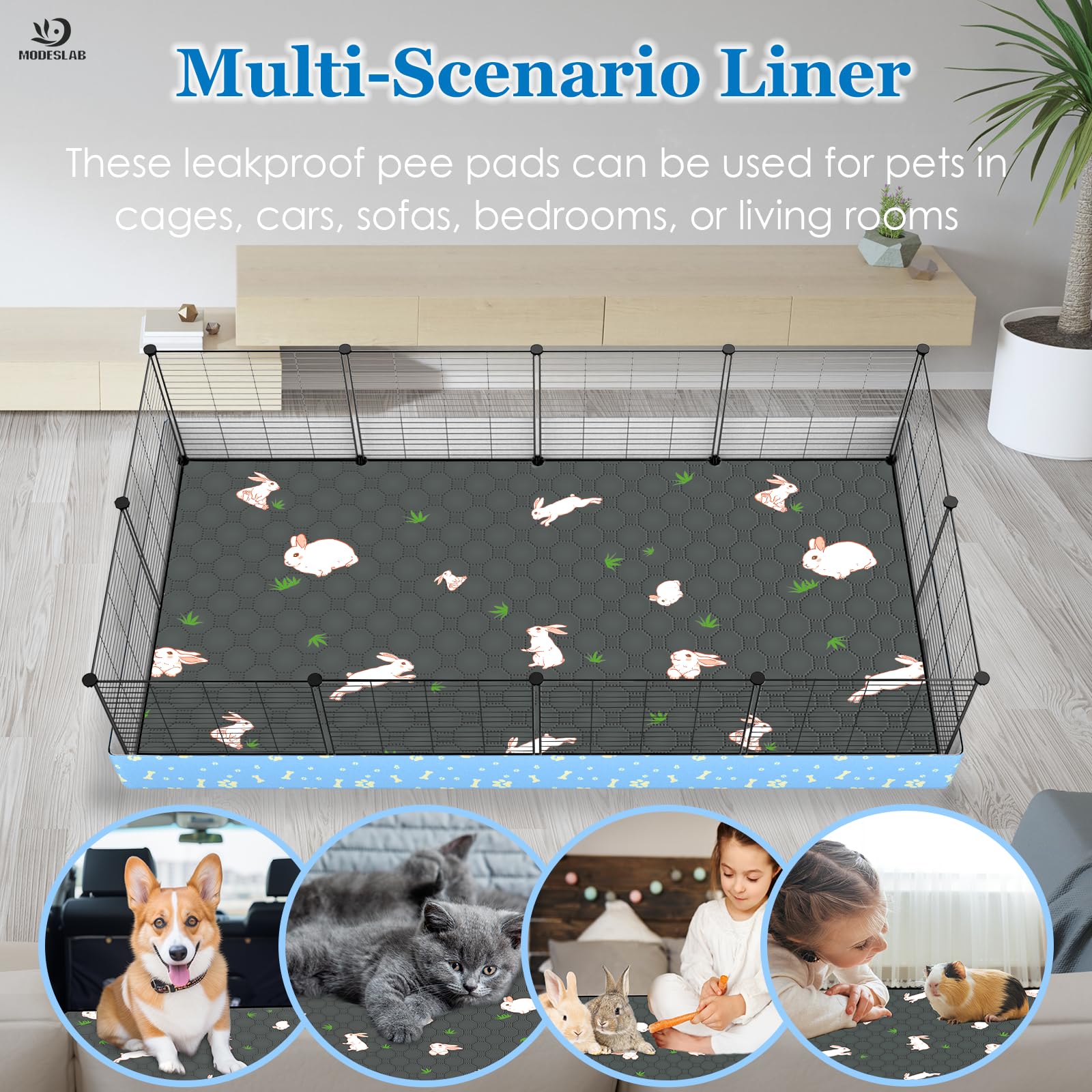 MODESLAB versatile pad suitable for car seats, beds, and sofas