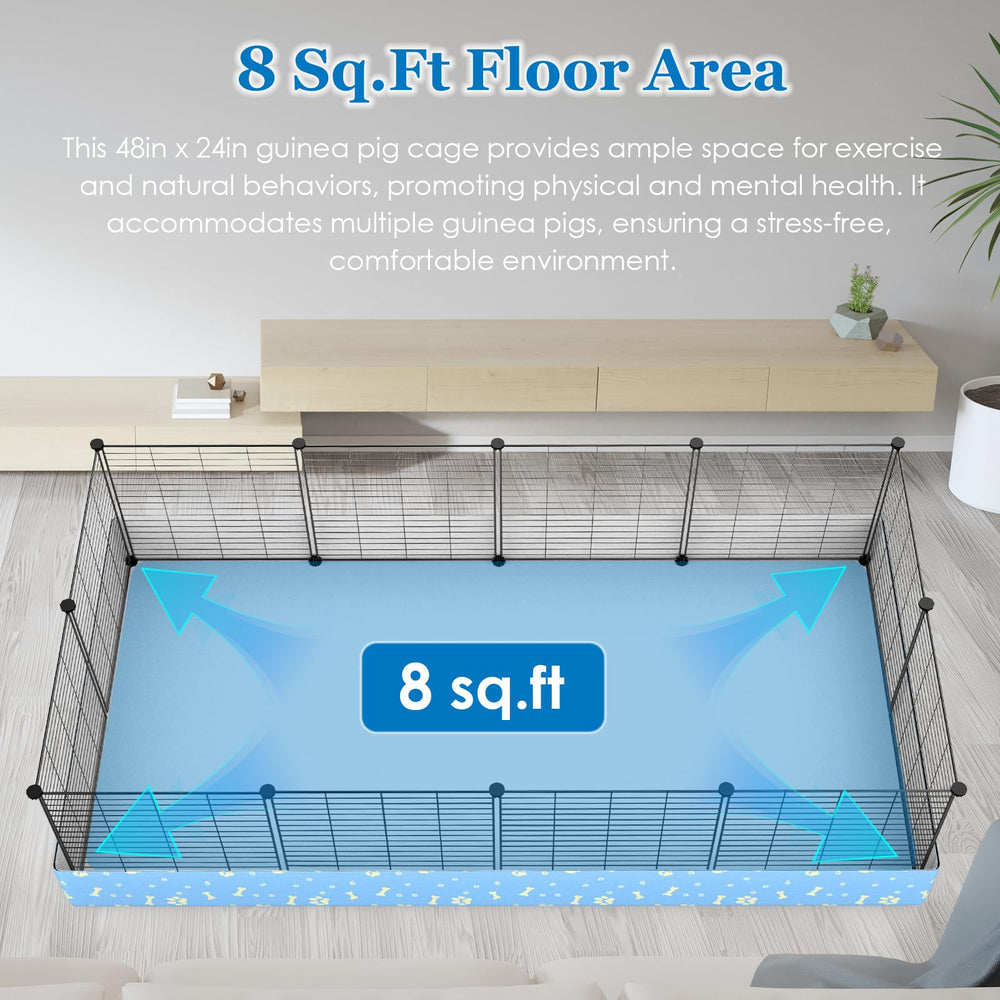 MODESLAB waterproof PVC bottom liner keeps the floor clean and dry.
