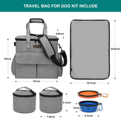 Modoker water-resistant placemat protects surfaces during pet meals.