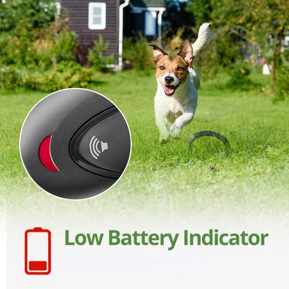 MODUS LED indicator shows active ultrasonic emission during training sessions.