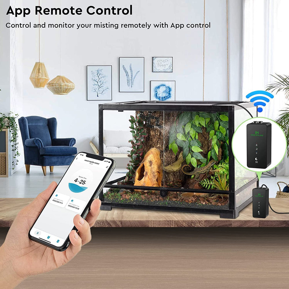 Moistenland Mister installation kit shows quick setup in minutes.