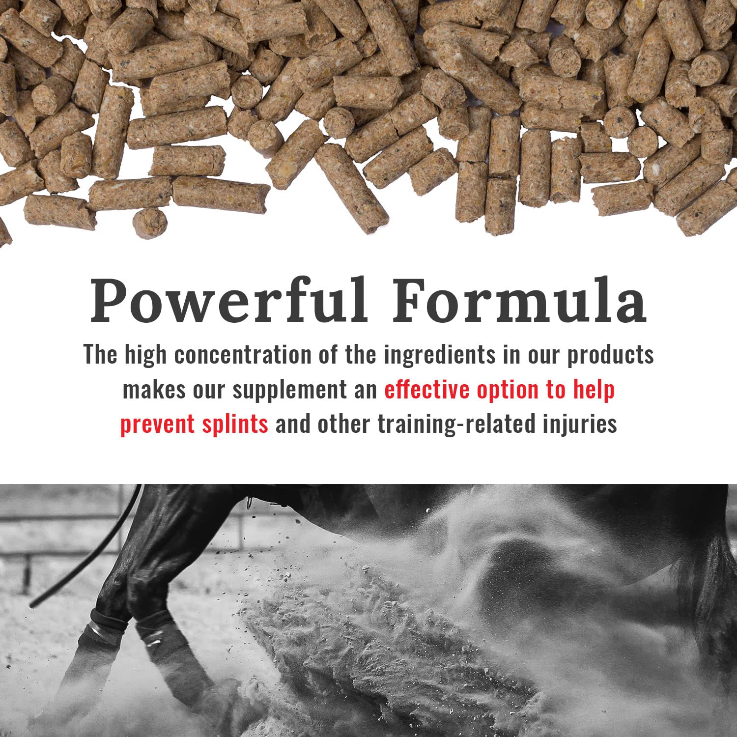 Mojo Joint ingredients with glucosamine and MSM for joint support.