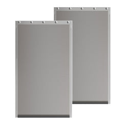 MOLYLY 2-pack large dog door flaps for PAC11-11039 fit Petsafe Freedom doors securely.