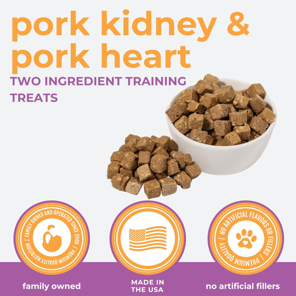 Bite-size treats perfect for quick obedience training sessions.