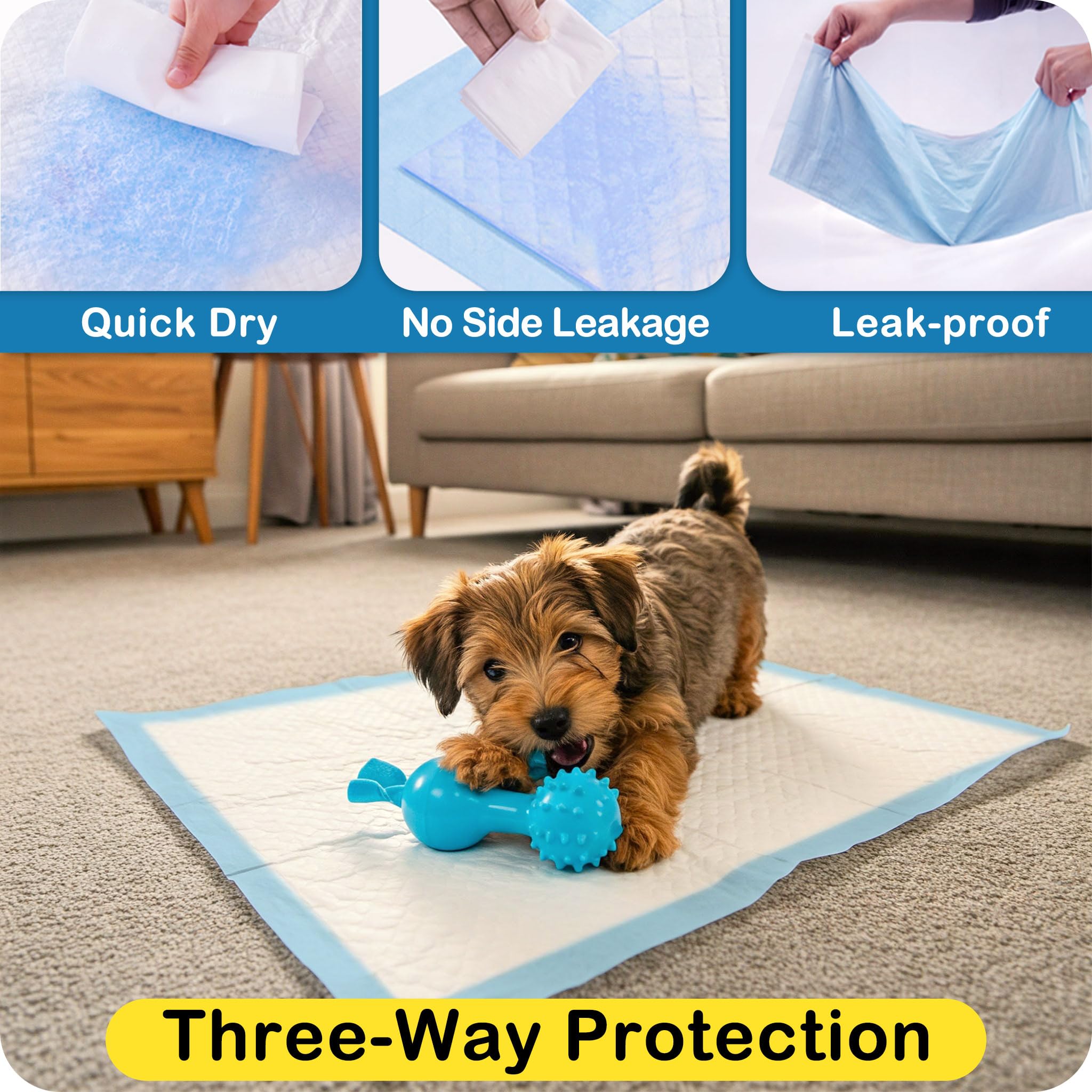 MoMoCo Flash-Dry technology speeds drying and reduces dampness.