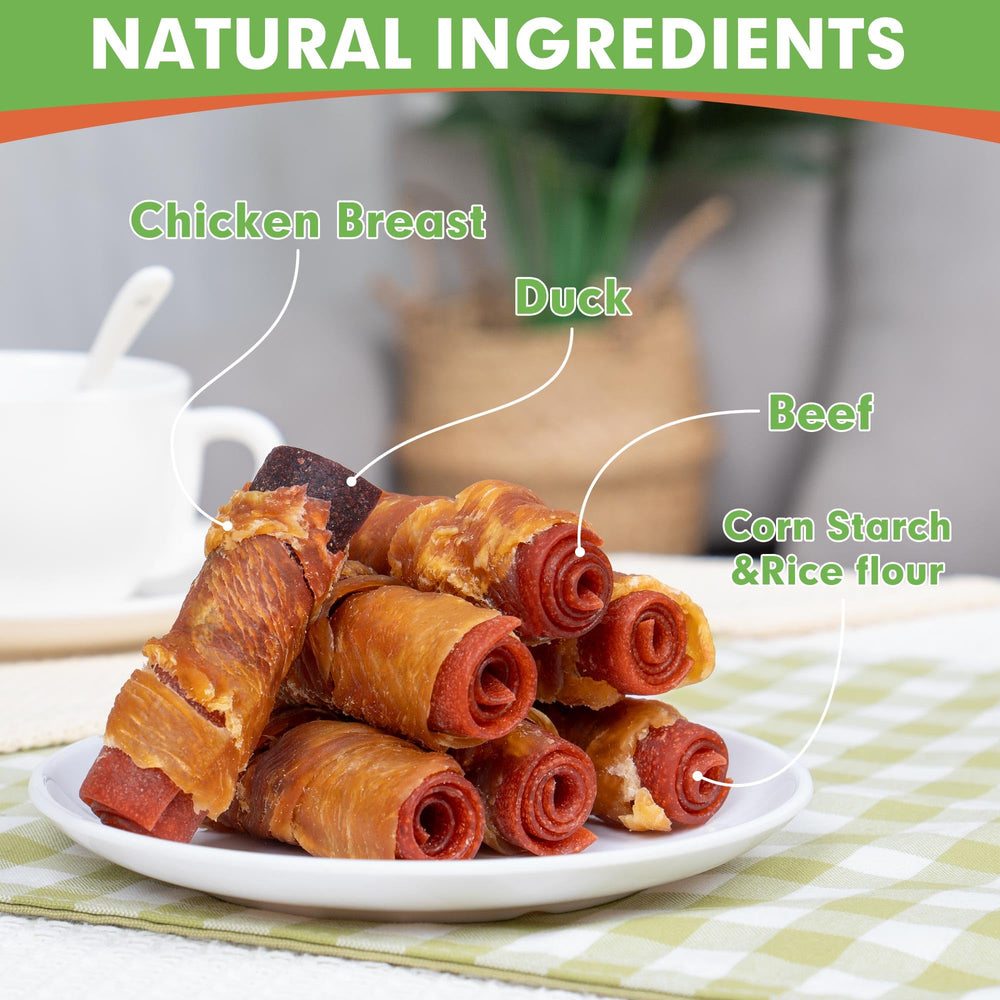 MON2SUN 3-inch triple flavor roll closeup with savory layers.
