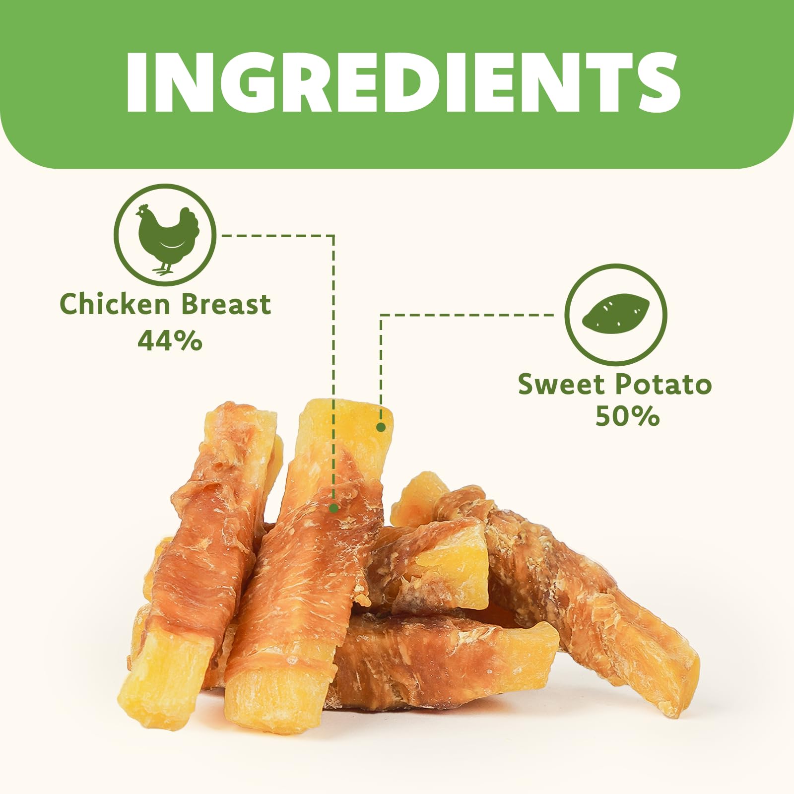 MON2SUN suitable for all breeds, versatile snack option.
