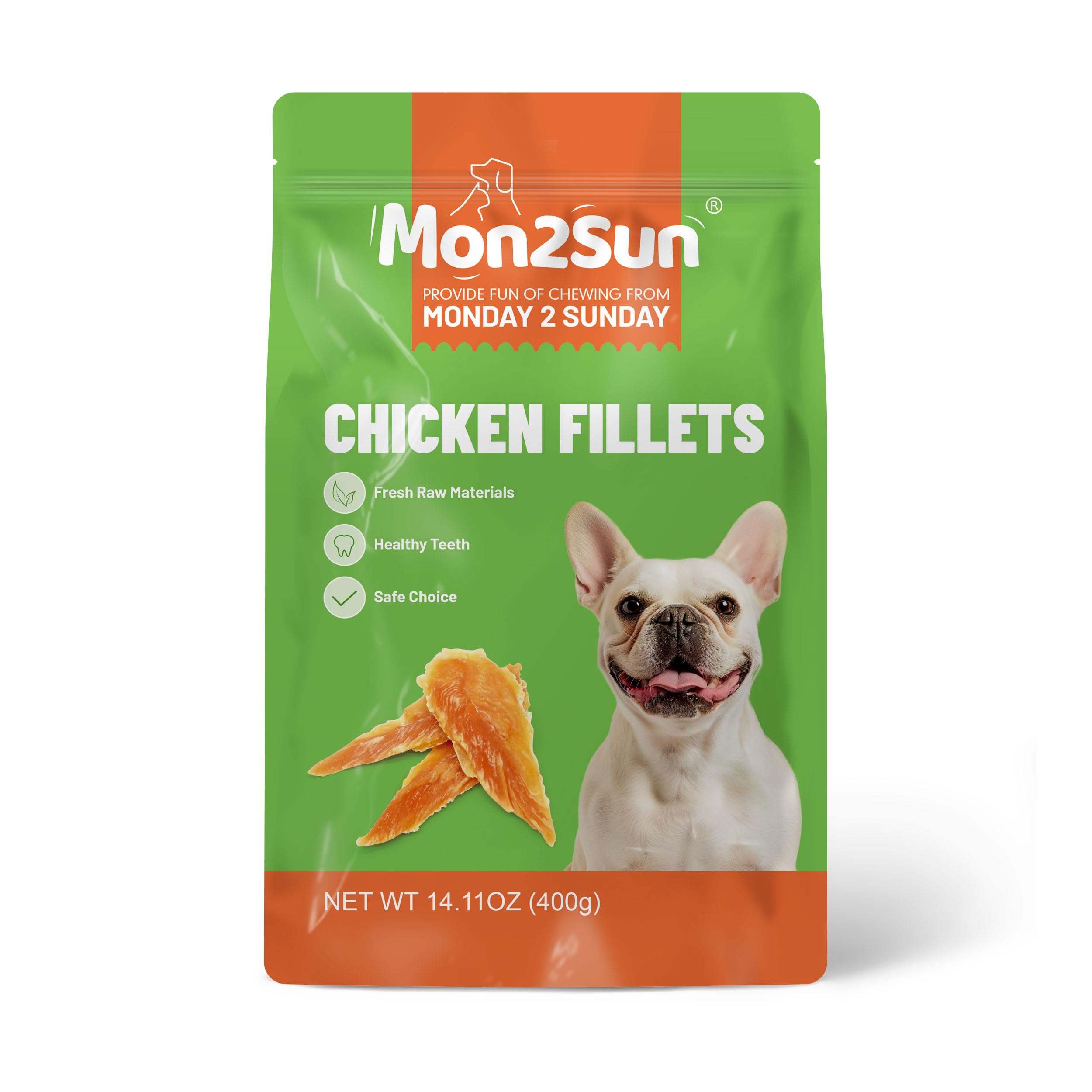  resealable bag of MON2SUN jerky for travel and storage