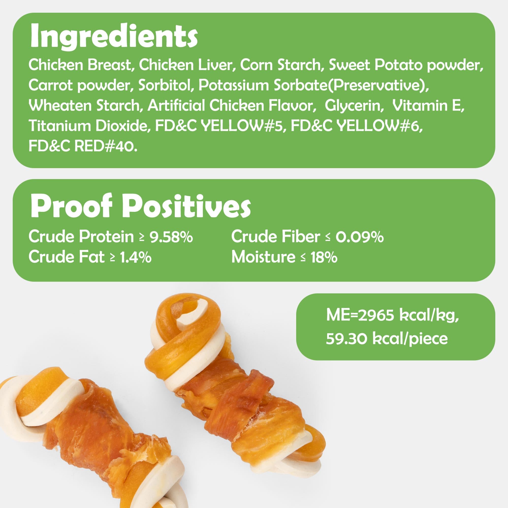 Chicken-wrapped mini knot bones designed for small-breed chewers