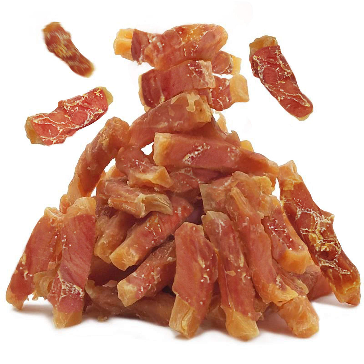 MON2SUN chicken wrapped sweet potato treats in a bag, great for training rewards.