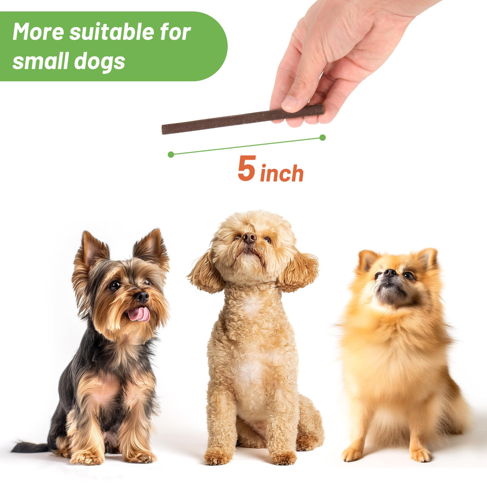 MON2SUN puppy friendly jerky sticks break easily for rewards