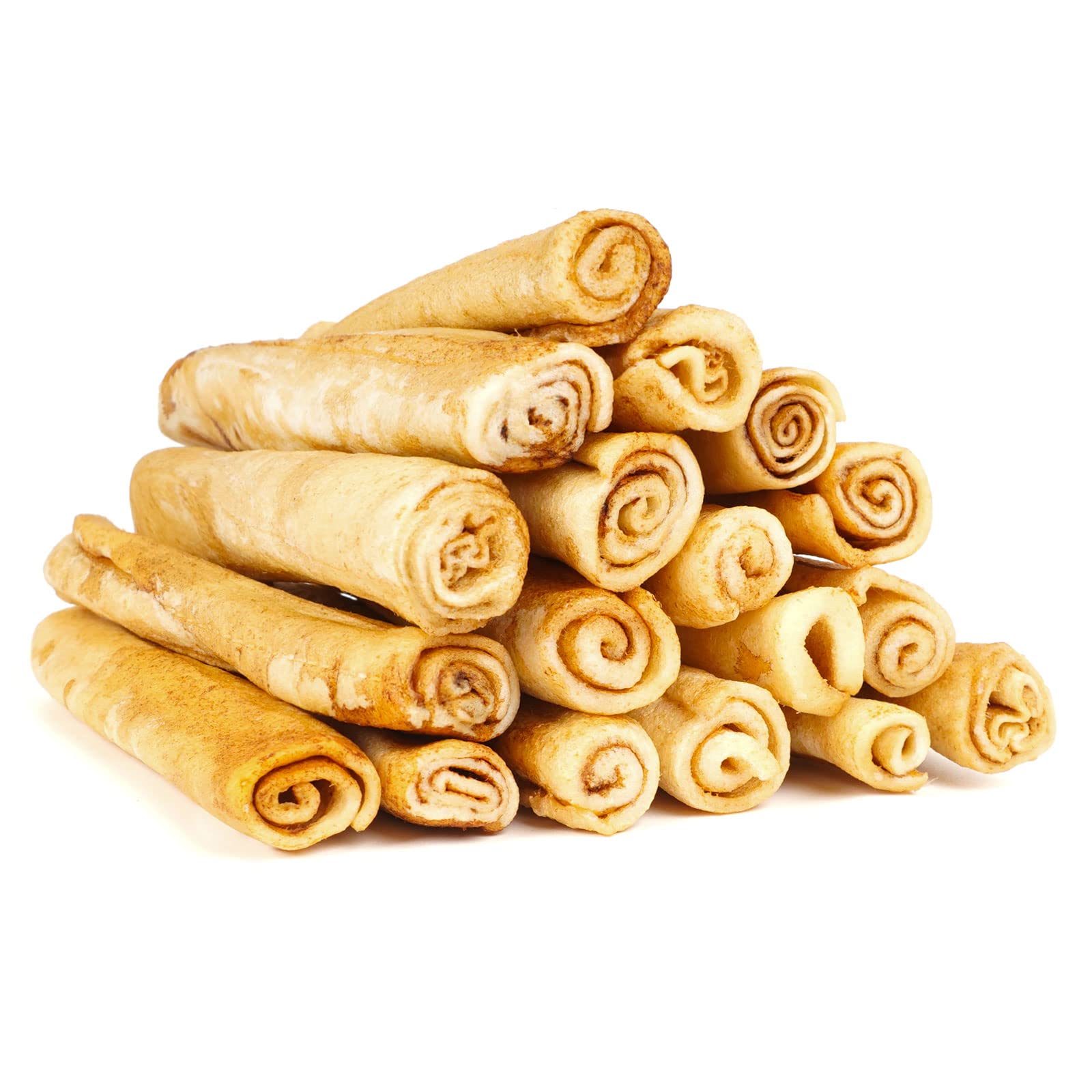 MON2SUN dog rawhide rolls chicken flavor 6.5-inch chew promotes fresh breath
