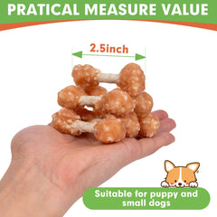 MON2SUN dumbbell closeup highlighting crunchy texture ideal for small dogs